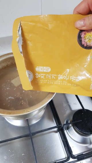 한촌몰 설렁탕집 가마솥 국거리 2종 세트 — 5점을 준 리뷰어가 2020년 6월 올린 사용 사진