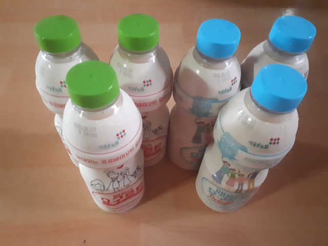 패밀리 요구르트 6병 리뷰 사진