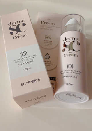 derma SC-Cream 더마에스씨 크림 100ml — 4점을 준 리뷰어가 2020년 5월 올린 사용 사진
