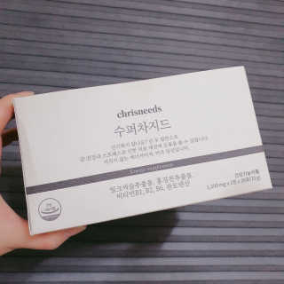 크리스니즈 밀크씨슬과 홍경천이 들어간 에너지 부스터 영양제 — 5점을 준 리뷰어가 2020년 6월 올린 사용 사진