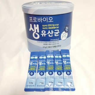 서울약사신협_프로바이오생유산균_2.5G x 100포 — 5점을 준 리뷰어가 2020년 4월 올린 사용 사진