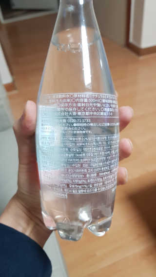 페리에 피치 500ml 투명페트 — 5점을 준 리뷰어가 2020년 11월 올린 사용 사진