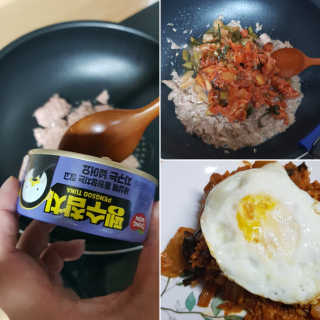동원참치 펭수참치 — 5점을 준 리뷰어가 2020년 7월 올린 사용 사진