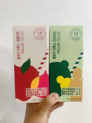 멜로아티톡스 애플비트, 진저라임 상큼하게 가벼워질 땐 멜로아티톡스 애플비트 진저라임 — 5점을 준 리뷰어가 2020년 5월 올린 사용 사진