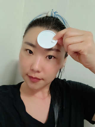 바르는콜라겐 하이온 제주바다보배 슬리핑마스크 100mL — 5점을 준 리뷰어가 2020년 6월 올린 사용 사진
