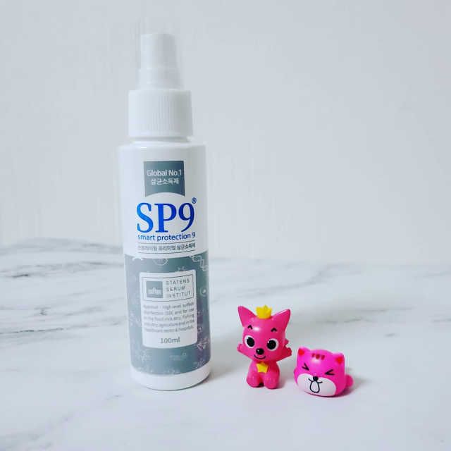 SP9 스프레이형 프리미엄 살균소독제 500ml+100ml 리뷰 사진