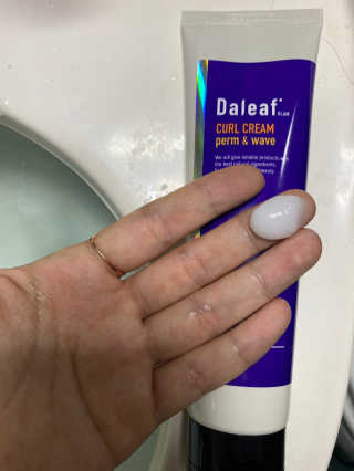 달리프 글램 컬크림 펌앤웨이브 150ml — 4점을 준 리뷰어가 2020년 7월 올린 사용 사진