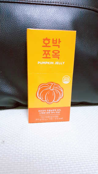 조은약초 국산 늙은 호박즙 호박쪼옥 젤리 20g x 15포 — 5점을 준 리뷰어가 2020년 6월 올린 사용 사진