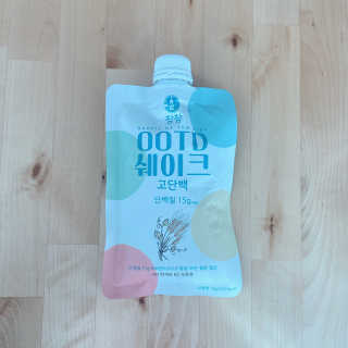 [꾸콤] 참참 OOTD쉐이크 고단백 일주일세트 50g x 5 — 4점을 준 리뷰어가 2020년 9월 올린 사용 사진