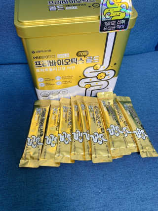서울약사신협_프리바이오틱스골드_5g x 50포 — 5점을 준 리뷰어가 2020년 7월 올린 사용 사진