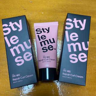 ATS스타일 뮤즈 ATS 스타일 뮤즈 리페어 컬 크림 50ml X 2EA — 5점을 준 리뷰어가 2020년 10월 올린 사용 사진