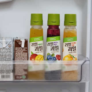 [풀무원] 리얼 과일  저지방 드레싱 240g 3종 — 5점을 준 리뷰어가 2020년 8월 올린 사용 사진