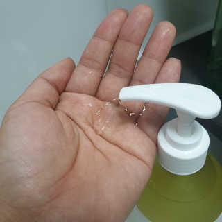 달리프 클로렐라 베러 루트 릴렉싱 샴푸 500ml — 5점을 준 리뷰어가 2020년 11월 올린 사용 사진