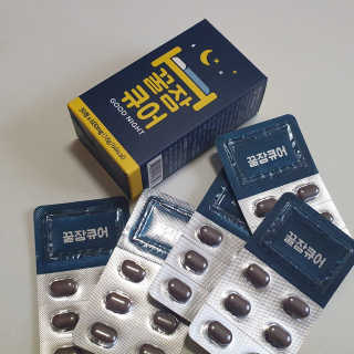 조은약초 꿀잠큐어 제주 감태추출물 감태정 600mg — 4점을 준 리뷰어가 2020년 6월 올린 사용 사진