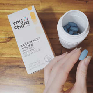 JW중외제약 마이코드 멀티비타민미네랄 포 맨 — 3.5점을 준 리뷰어가 2020년 7월 올린 사용 사진