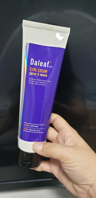 달리프 글램 컬크림 펌앤웨이브 150ml — 5점을 준 리뷰어가 2020년 8월 올린 사용 사진