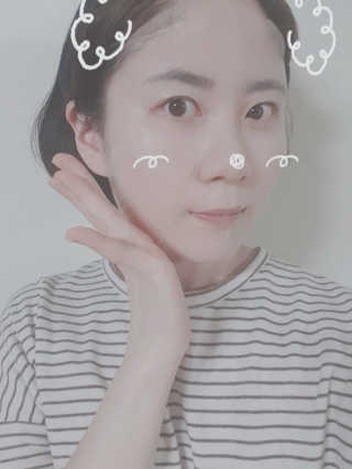 리더스코스메틱 리더스 시카 카밍  마스크 — 4점을 준 리뷰어가 2020년 5월 올린 사용 사진