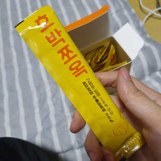 조은약초 국산 늙은 호박즙 호박쪼옥 젤리 20g x 15포 — 5점을 준 리뷰어가 2020년 7월 올린 사용 사진