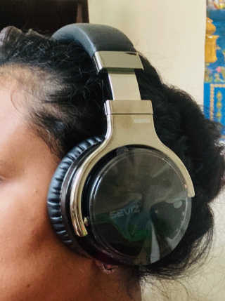 SEVIZ Bluetooth Headphones 10 3color — 5점을 준 리뷰어가 2020년 10월 올린 사용 사진