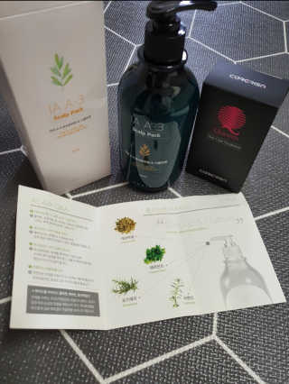 아카이아 이아 A3 헤어스캘프팩 500ml — 5점을 준 리뷰어가 2020년 6월 올린 사용 사진