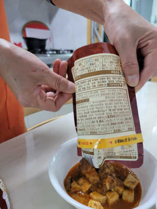 [풀무원] 큰건더기로 더 맛있게, 두부덮밥소스 3종 — 5점을 준 리뷰어가 2020년 12월 올린 사용 사진