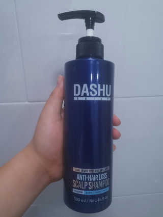 다슈코리아 다슈 데일리 단백질 한방 두피 골드 샴푸 500ml — 5점을 준 리뷰어가 2020년 7월 올린 사용 사진