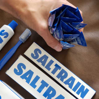 솔트레인 SALTRAIN 그레이 솔트 덴탈 케어 세트 — 5점을 준 리뷰어가 2020년 10월 올린 사용 사진