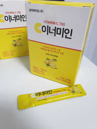 이너미인 VITAMIN-C 700 — 5점을 준 리뷰어가 2020년 10월 올린 사용 사진