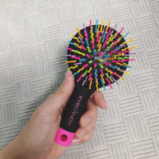 아이캔디 레인보우 볼륨S  브러쉬 미디엄 블랙 — 5점을 준 리뷰어가 2020년 11월 올린 사용 사진