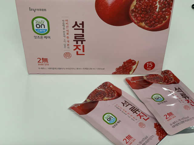한국야쿠르트 석류진 리뷰 사진
