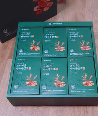서울약사신협 약사신협_생녹용 진액_70ml x 30포 — 5점을 준 리뷰어가 2020년 9월 올린 사용 사진