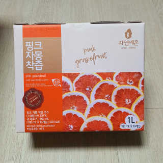 자연에온 핑크 자몽 착즙 100mL 10개입 2BOX — 5점을 준 리뷰어가 2020년 11월 올린 사용 사진
