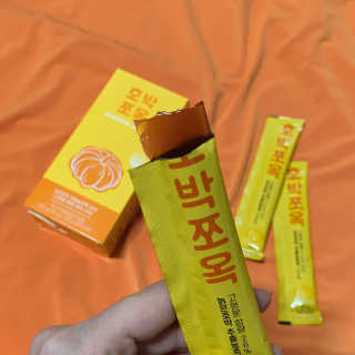 조은약초 국산 늙은 호박즙 호박쪼옥 젤리 20g x 15포 — 4점을 준 리뷰어가 2020년 7월 올린 사용 사진