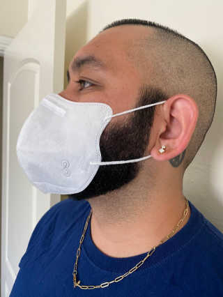 SOOMLAB Mask- Hyper Purifying Breathing Mask — 2점을 준 리뷰어가 2020년 10월 올린 사용 사진