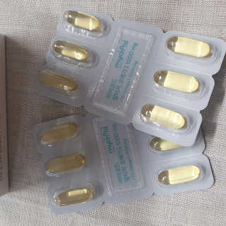 JW중외제약 마이코드 알티지 오메가3 1000 mg — 5점을 준 리뷰어가 2020년 7월 올린 사용 사진
