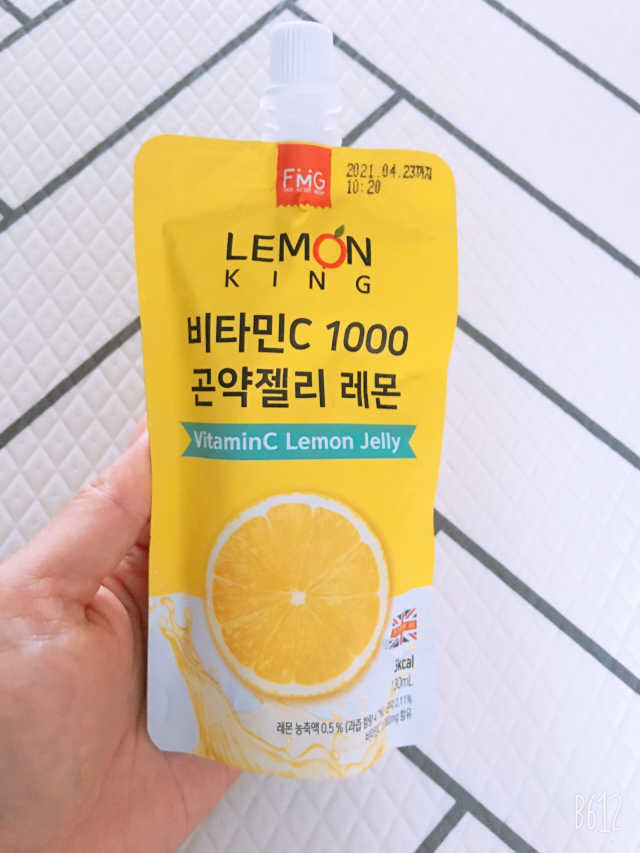 레몬킹 비타민C1000 곤약젤리 2종 리뷰 사진