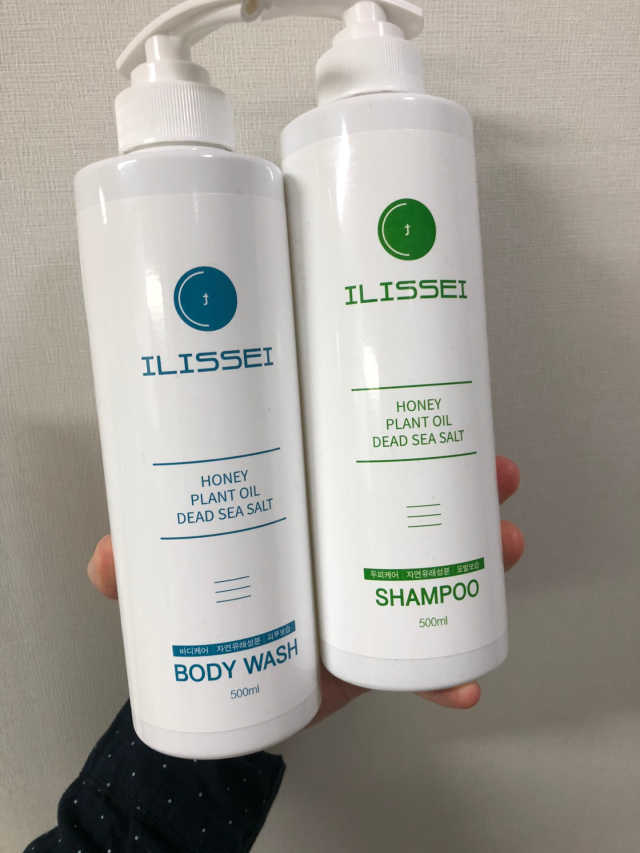 일리세이 허니 샴푸 500ml + 허니 바디워시 500ml 세트 리뷰 사진