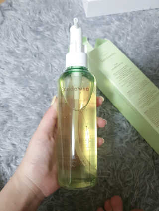 스킨큐어 산다화 순한 클렌징 동백 오일 200ml — 4점을 준 리뷰어가 2020년 5월 올린 사용 사진