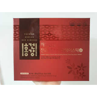 홍건강 해피한삼 진 홍삼정 원데이스틱 10g x 30포 — 5점을 준 리뷰어가 2020년 5월 올린 사용 사진