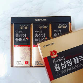 서울약사신협_투데이홍삼정플러스스틱_10g x 30포 — 4.5점을 준 리뷰어가 2020년 12월 올린 사용 사진