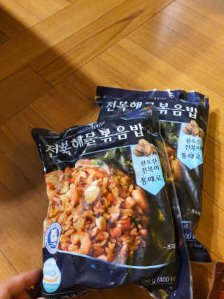 바다는다웰빙이다 전복해물볶음밥/전복김치볶음밥 250g-4봉지 — 5점을 준 리뷰어가 2020년 9월 올린 사용 사진