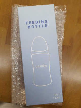 유비맘 PPSU 젖병 노꼭지_260ml_컬러 랜덤 발송 — 5점을 준 리뷰어가 2020년 8월 올린 사용 사진