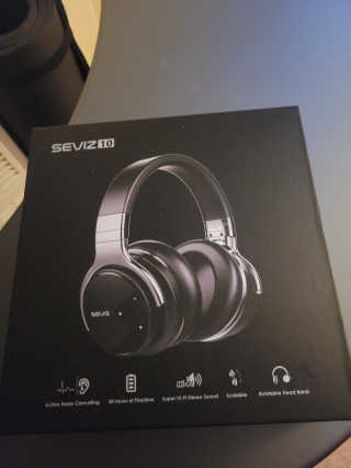 SEVIZ Bluetooth Headphones 10 3color — 5점을 준 리뷰어가 2020년 9월 올린 사용 사진