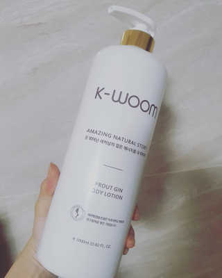 리프이노베이션 해피팜 k-woom 스프라우트 진 바디로션 — 5점을 준 리뷰어가 2020년 10월 올린 사용 사진
