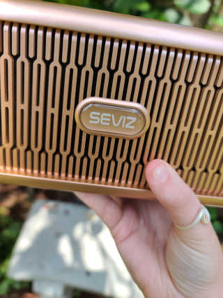 SEVIZ GOLD20W 레트로 블루투스 스피커 — 5점을 준 리뷰어가 2020년 8월 올린 사용 사진