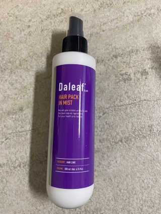 달리프 글램 헤어팩 인미스트 200ml — 5점을 준 리뷰어가 2020년 10월 올린 사용 사진