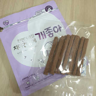 My Pet Care 천연단백질 치아건강에 개좋아 — 5점을 준 리뷰어가 2020년 11월 올린 사용 사진