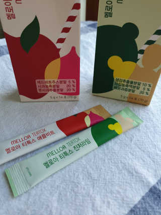 멜로아티톡스 애플비트, 진저라임 상큼하게 가벼워질 땐 멜로아티톡스 애플비트 진저라임 — 5점을 준 리뷰어가 2020년 5월 올린 사용 사진
