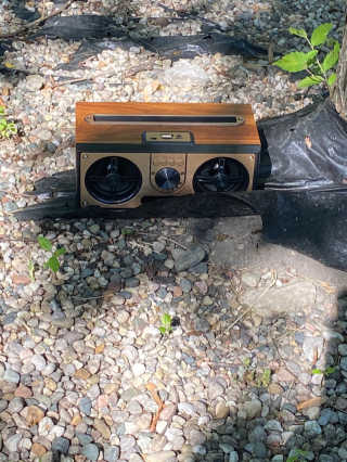 SEVIZ RETRO20W 레트로 블루투스 스피커 — 4점을 준 리뷰어가 2020년 6월 올린 사용 사진
