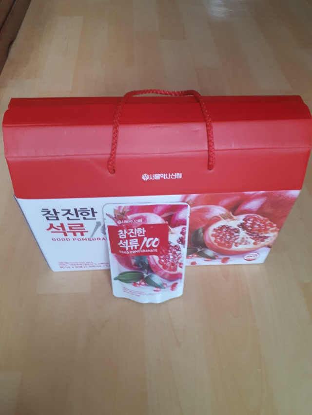서울약사신협_참진한석류100_80ml x 30포 리뷰 사진